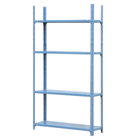 Universal angle steel shelf